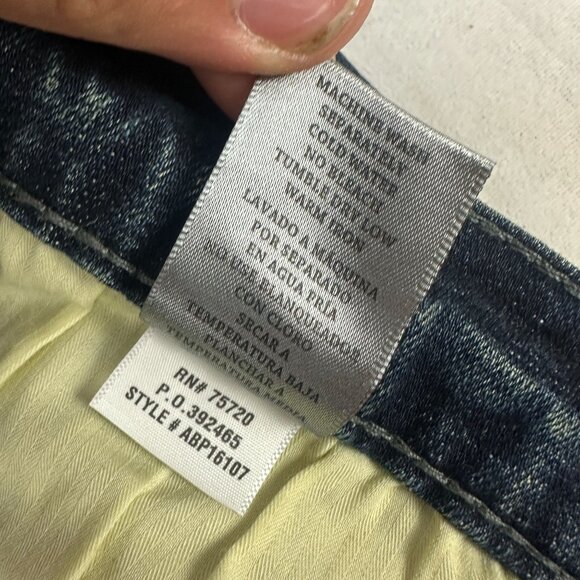 BKE Jake Straight Leg Denim Jeans Womens Size 32R Medium Wash Blue Classic Fit - Picture 10 of 10